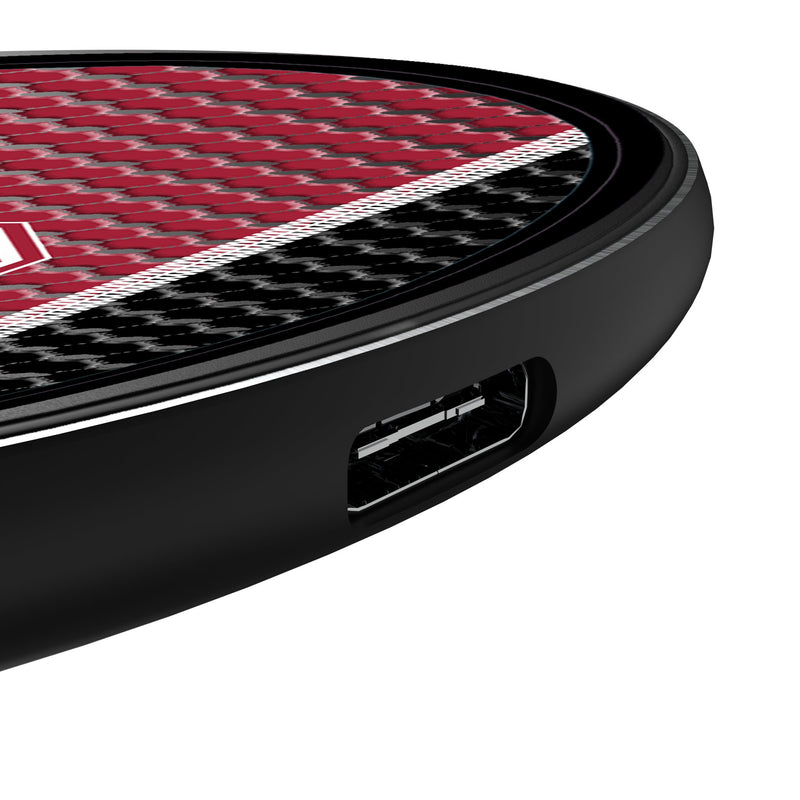 Stanford University Cardinal Mesh 15-Watt Wireless Charger Detail.Jpg
