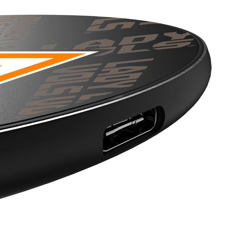 University of Tennessee Volunteers Quadtile 15-Watt Wireless Charger Detail.Jpg