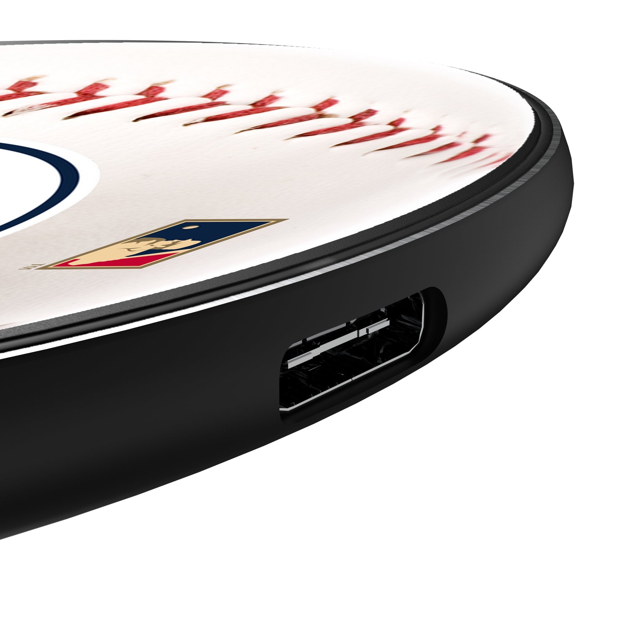Boston Red Sox 1970-1975 - Cooperstown Collection Baseball 15-Watt Wireless Charger Detail.Jpg