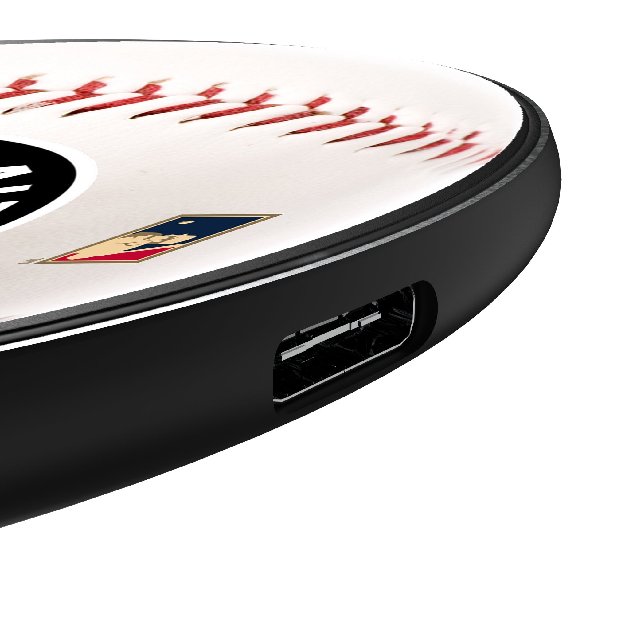 Baltimore Orioles 1966-1969 - Cooperstown Collection Baseball 15-Watt Wireless Charger Detail.Jpg