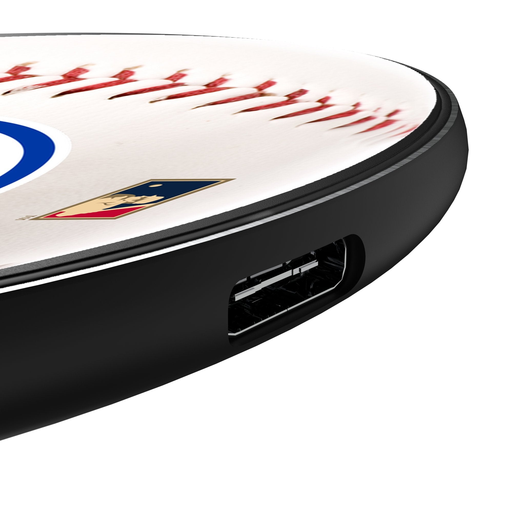 Chicago Cubs 1948-1956 - Cooperstown Collection Baseball 15-Watt Wireless Charger Detail.Jpg