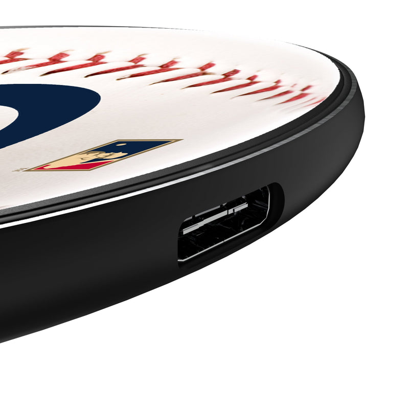 Chicago White Sox Road 1919-1921 - Cooperstown Collection Baseball 15-Watt Wireless Charger Detail.Jpg
