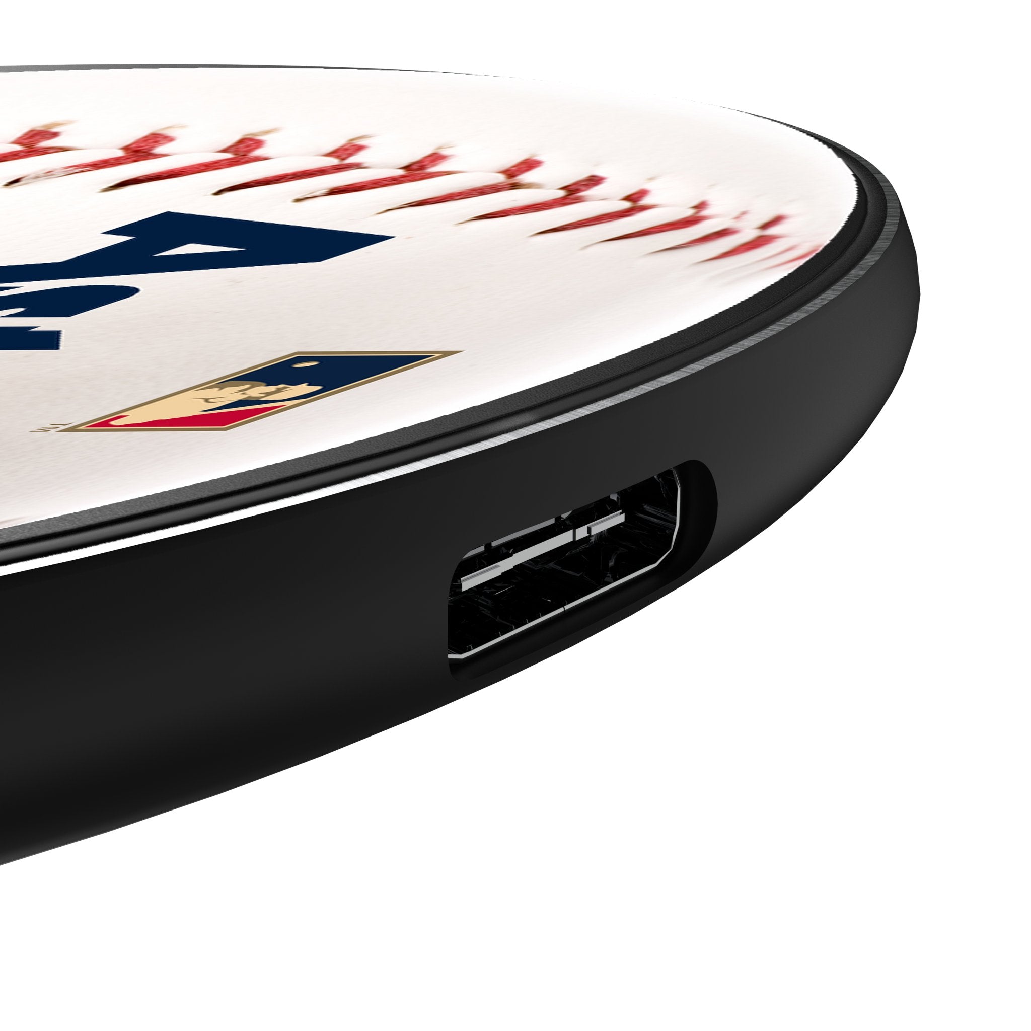 Houston Astros 1975-1981 - Cooperstown Collection Baseball 15-Watt Wireless Charger Detail.Jpg