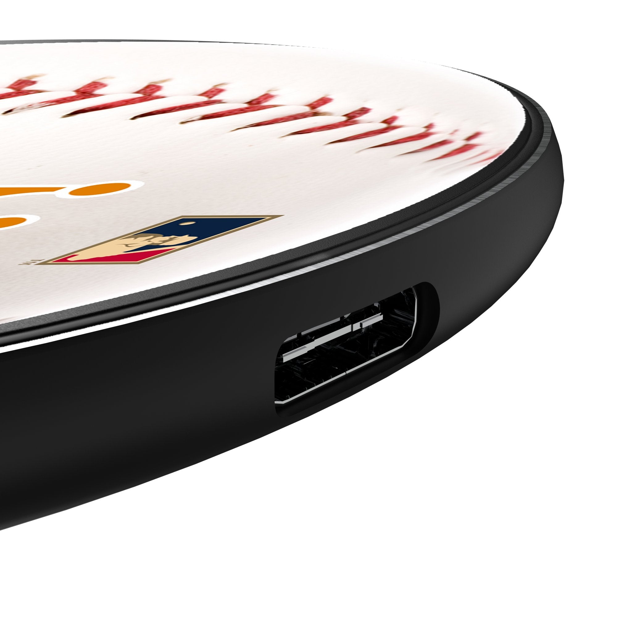 Kansas City Royals 1969-1978 - Cooperstown Collection Baseball 15-Watt Wireless Charger Detail.Jpg