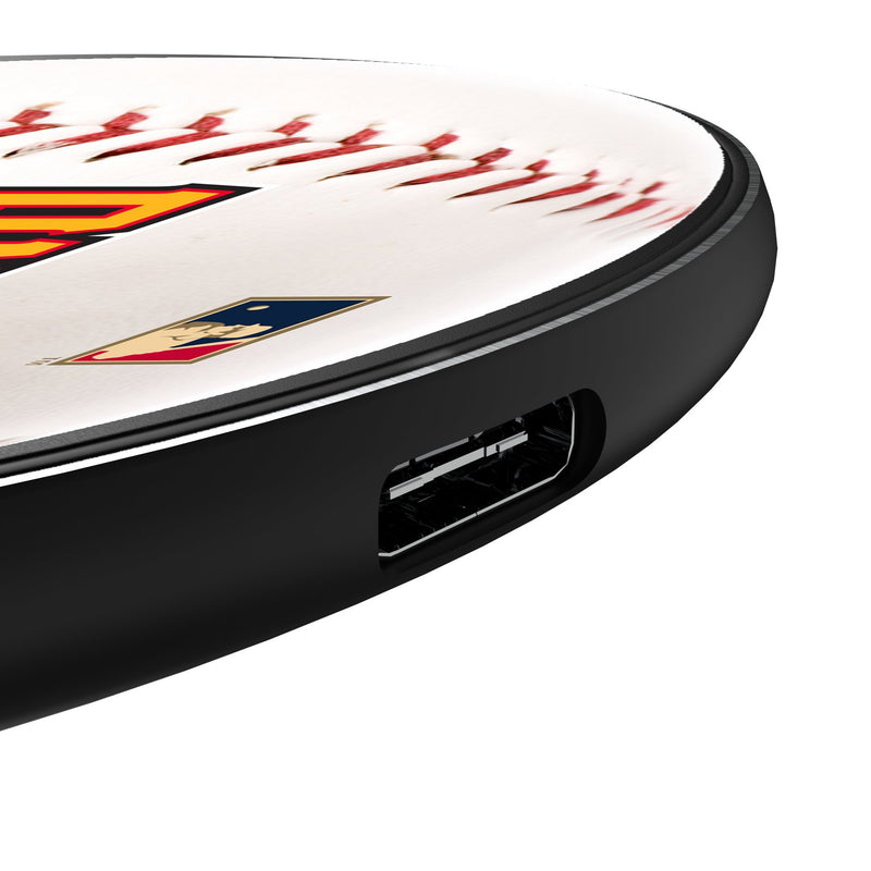 Pittsburgh Pirates 1997-2013 - Cooperstown Collection Baseball 15-Watt Wireless Charger Detail.Jpg