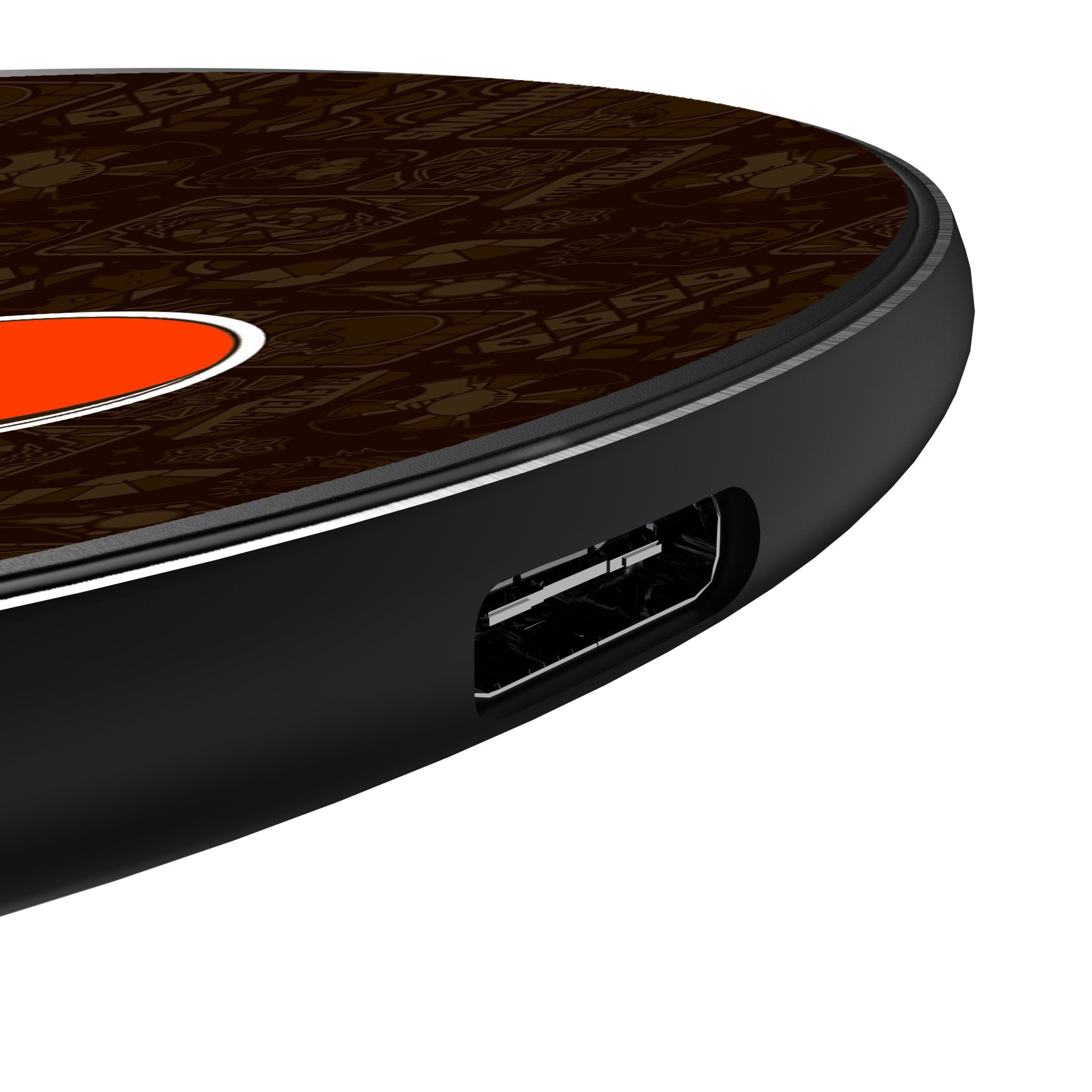 Cleveland Browns 2024 Illustrated Limited Edition 15-Watt Wireless Charger Detail.Jpg