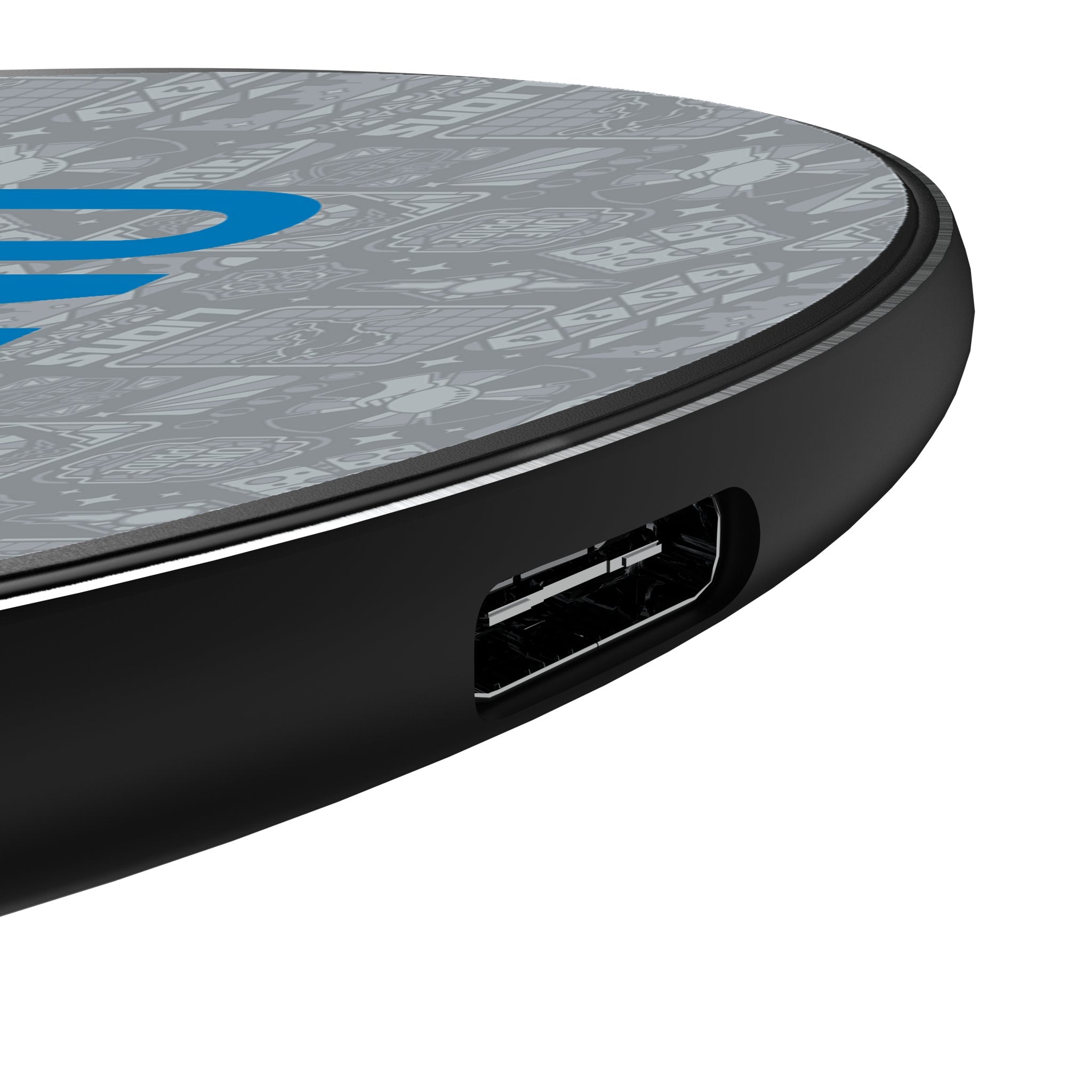 Detroit Lions 2024 Illustrated Limited Edition 15-Watt Wireless Charger Detail.Jpg