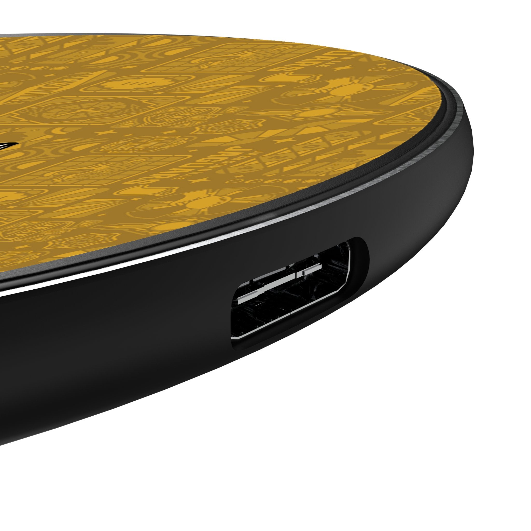 Jacksonville Jaguars 2024 Illustrated Limited Edition 15-Watt Wireless Charger Detail.Jpg