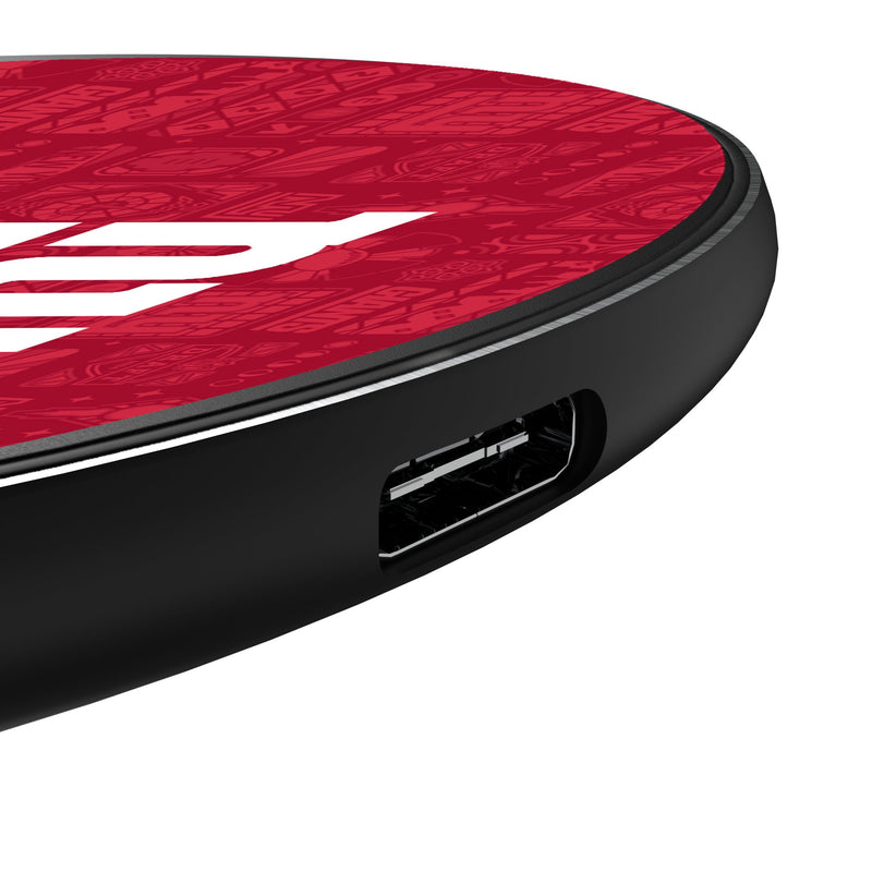 New York Giants 2024 Illustrated Limited Edition 15-Watt Wireless Charger Detail.Jpg