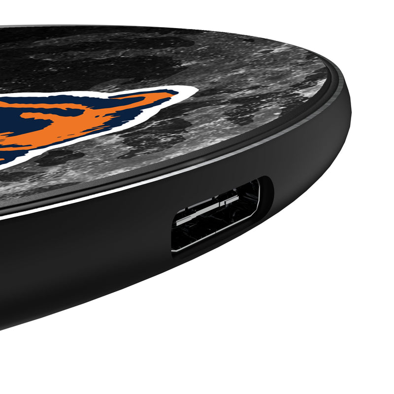 Chicago Bears 1946 Historic Collection Legendary 15-Watt Wireless Charger Detail.Jpg