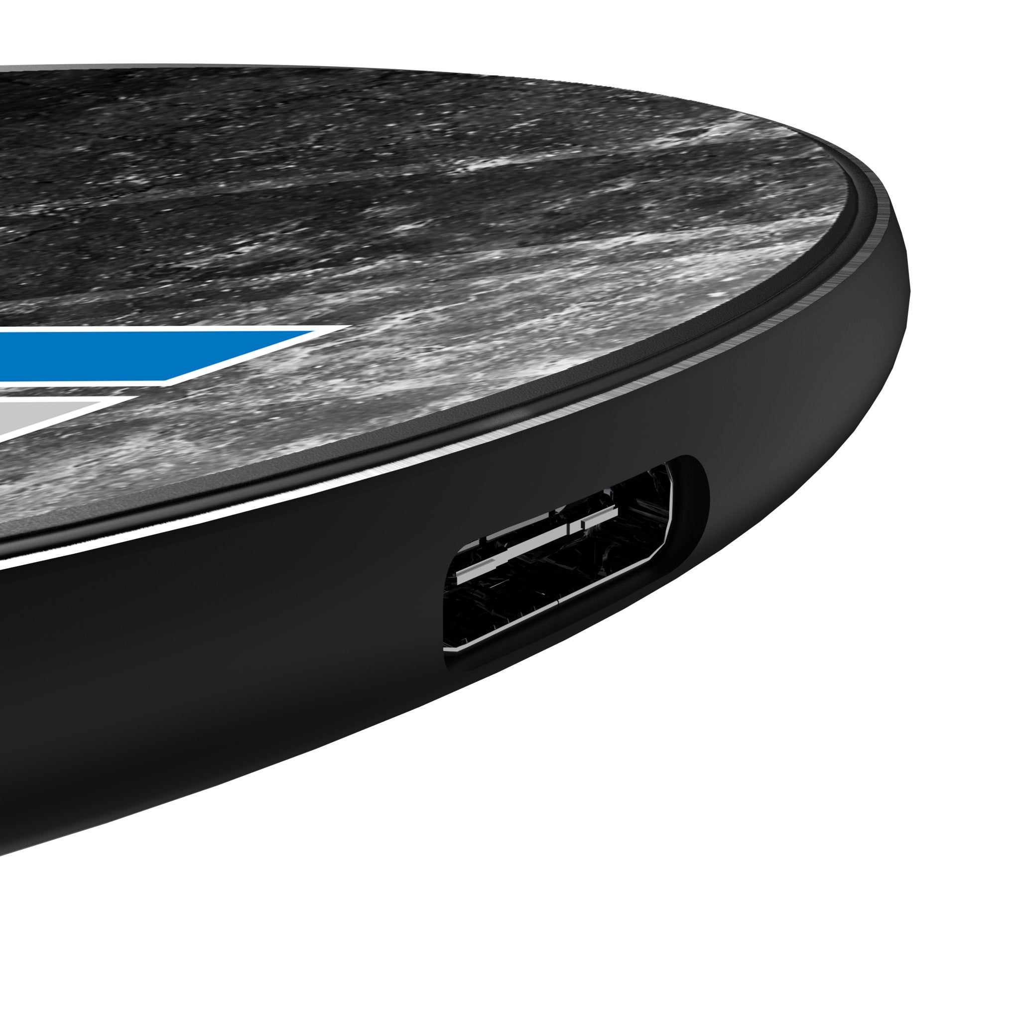 Detroit Lions Retro Legendary 15-Watt Wireless Charger Detail.Jpg