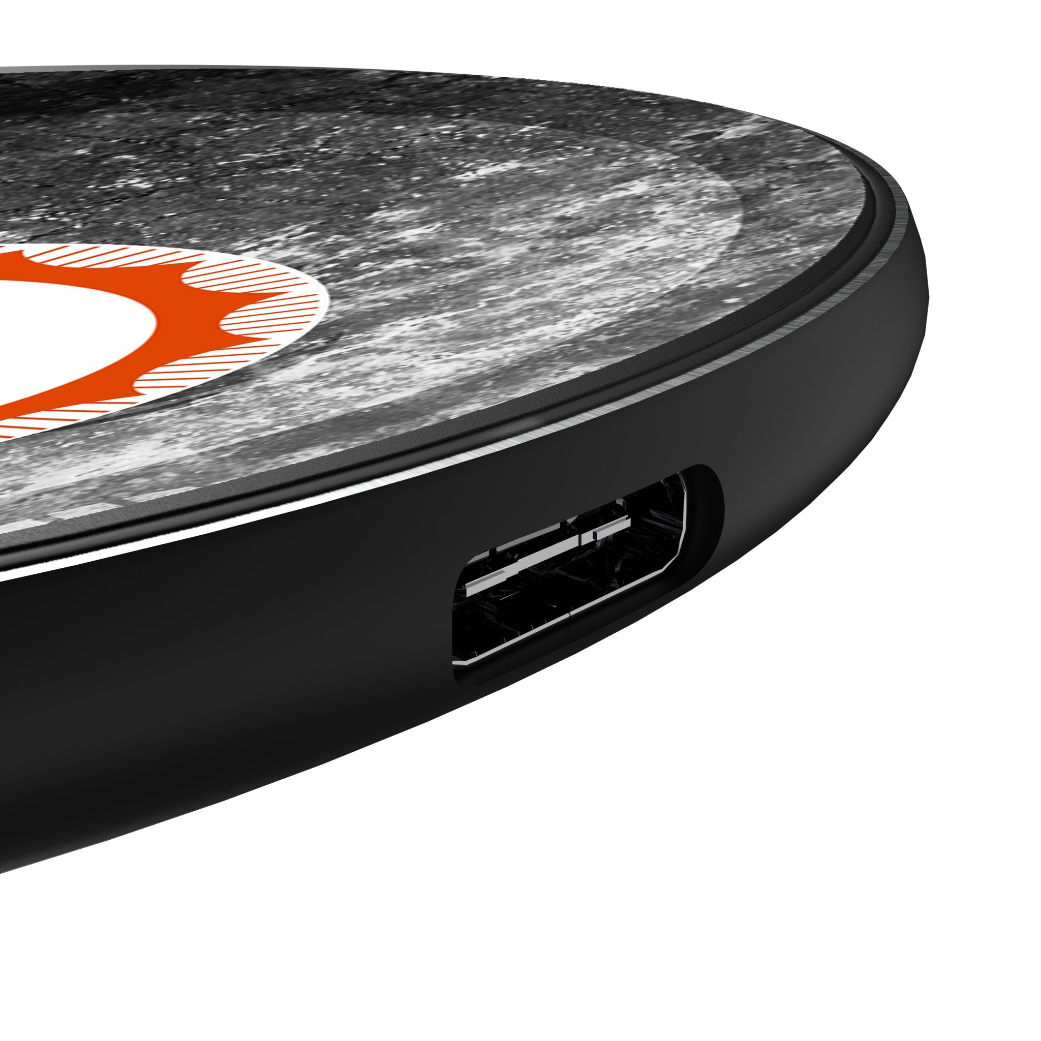 Miami Dolphins 1966-1973 Historic Collection Legendary 15-Watt Wireless Charger Detail.Jpg