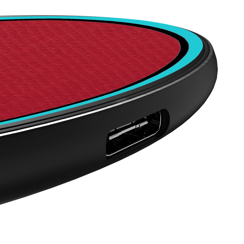 Arizona Diamondbacks Personalized Endzone Solid 15-Watt Wireless Charger Detail.Jpg