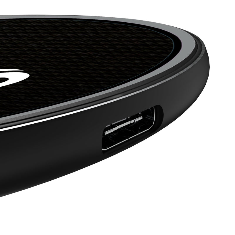 Chicago White Sox Personalized Endzone Solid 15-Watt Wireless Charger Detail.Jpg