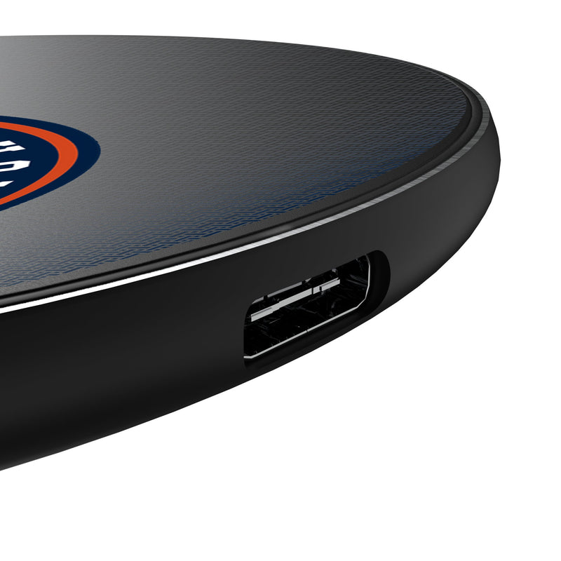 Houston Astros Linen 15-Watt Wireless Charger Detail.Jpg