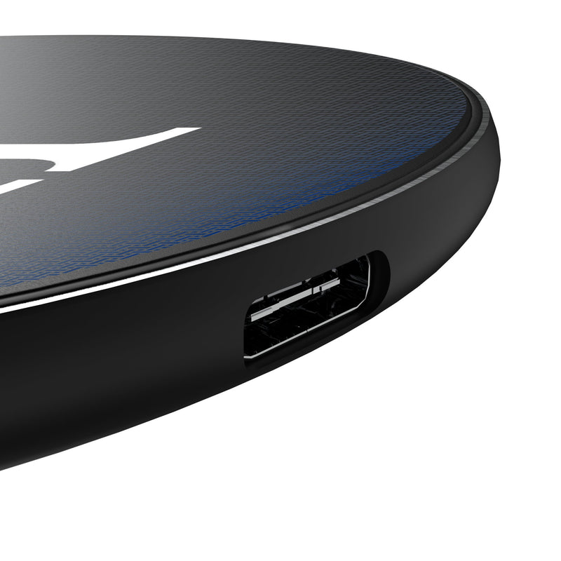 Kansas City Royals Linen 15-Watt Wireless Charger Detail.Jpg