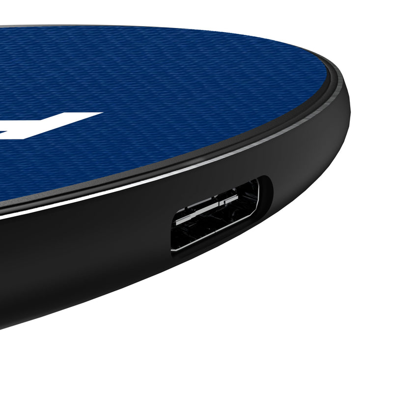 LA Dodgers Personalized Endzone Solid 15-Watt Wireless Charger Detail.Jpg