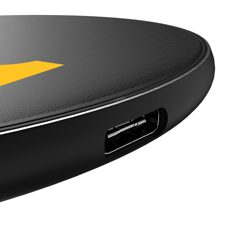 Pittsburgh Pirates Linen 15-Watt Wireless Charger Detail.Jpg