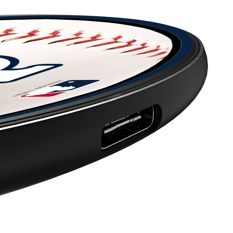 St Louis Cardinals Baseball 15-Watt Wireless Charger Detail.Jpg