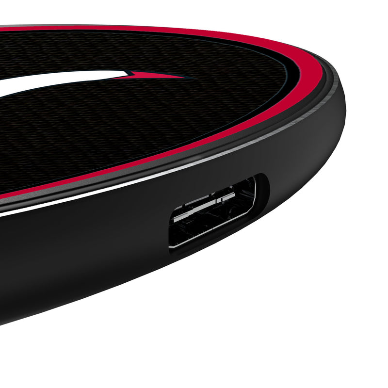 Chicago Bulls Solid 15-Watt Wireless Charger Detail.Jpg