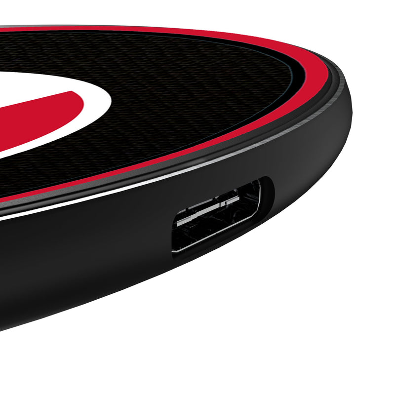 Atlanta Hawks Solid 15-Watt Wireless Charger Detail.Jpg