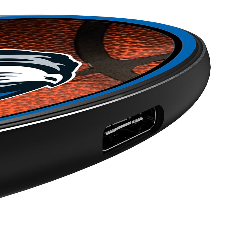 Dallas Mavericks Basketball 15-Watt Wireless Charger Detail.Jpg