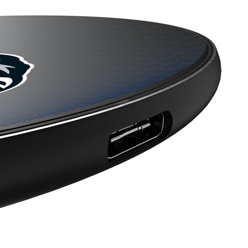Dallas Mavericks Linen 15-Watt Wireless Charger Detail.Jpg