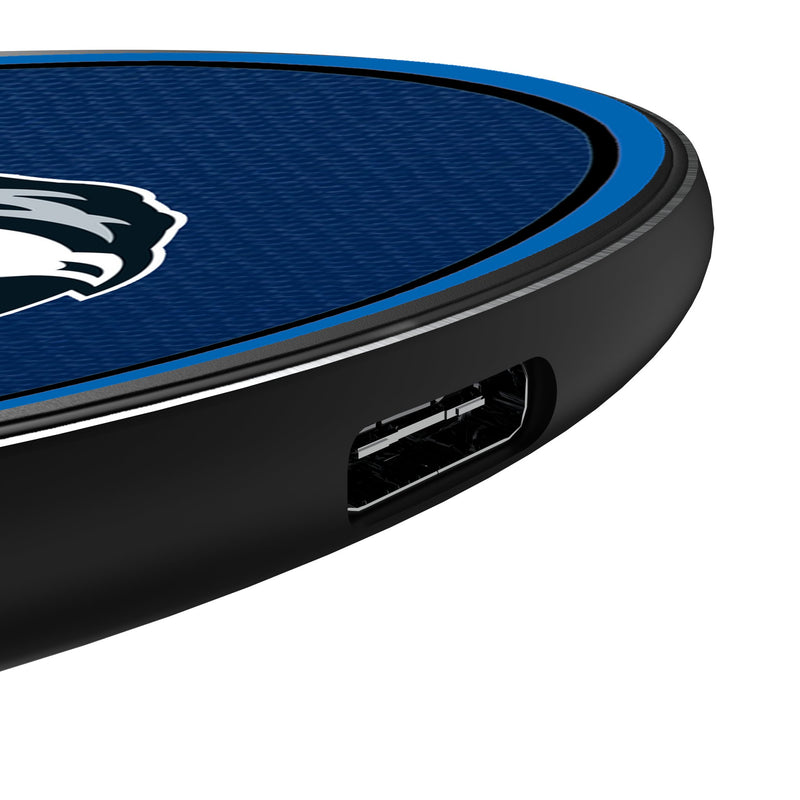 Dallas Mavericks Personalized Endzone Solid 15-Watt Wireless Charger Detail.Jpg