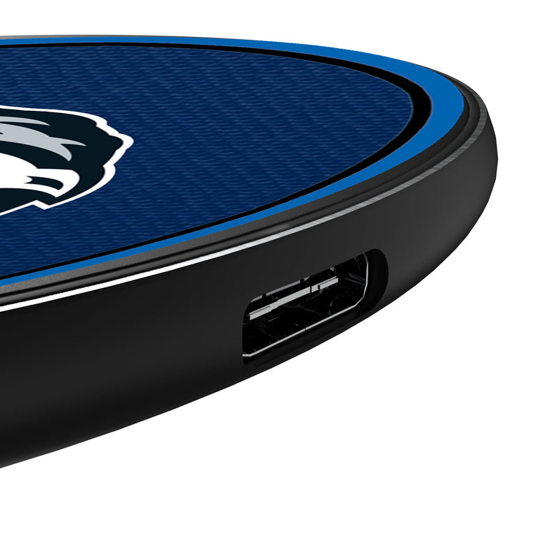 Dallas Mavericks Solid 15-Watt Wireless Charger Detail.Jpg