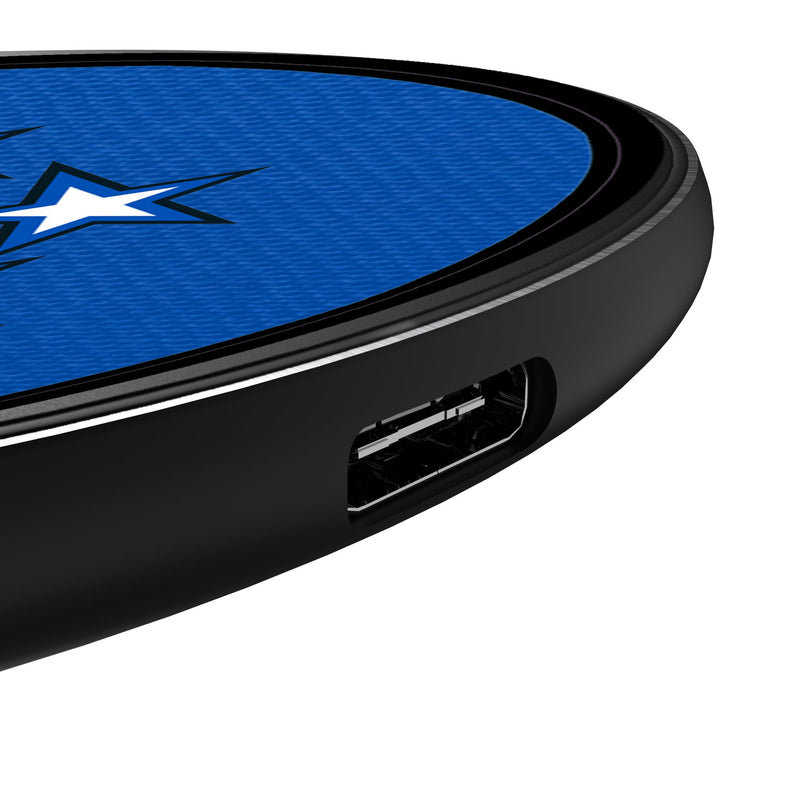 Orlando Magic Personalized Endzone Solid 15-Watt Wireless Charger Detail.Jpg