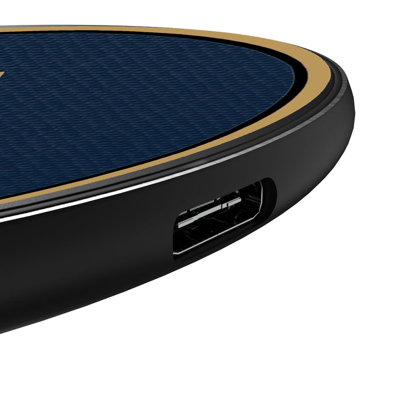 New Orleans Pelicans Solid 15-Watt Wireless Charger Detail.Jpg