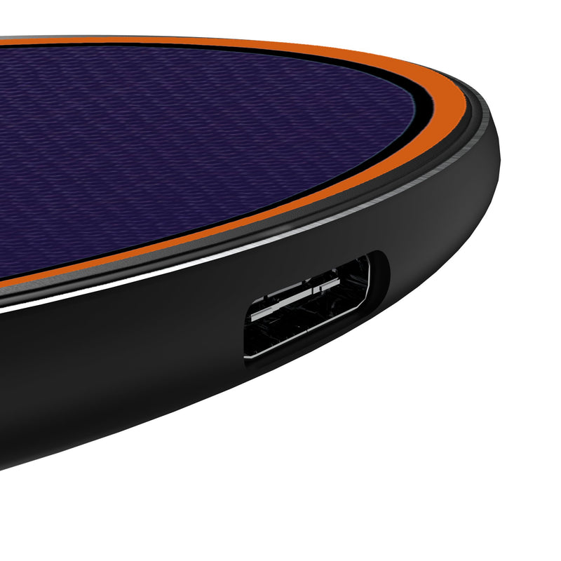 Phoenix Suns Solid 15-Watt Wireless Charger Detail.Jpg