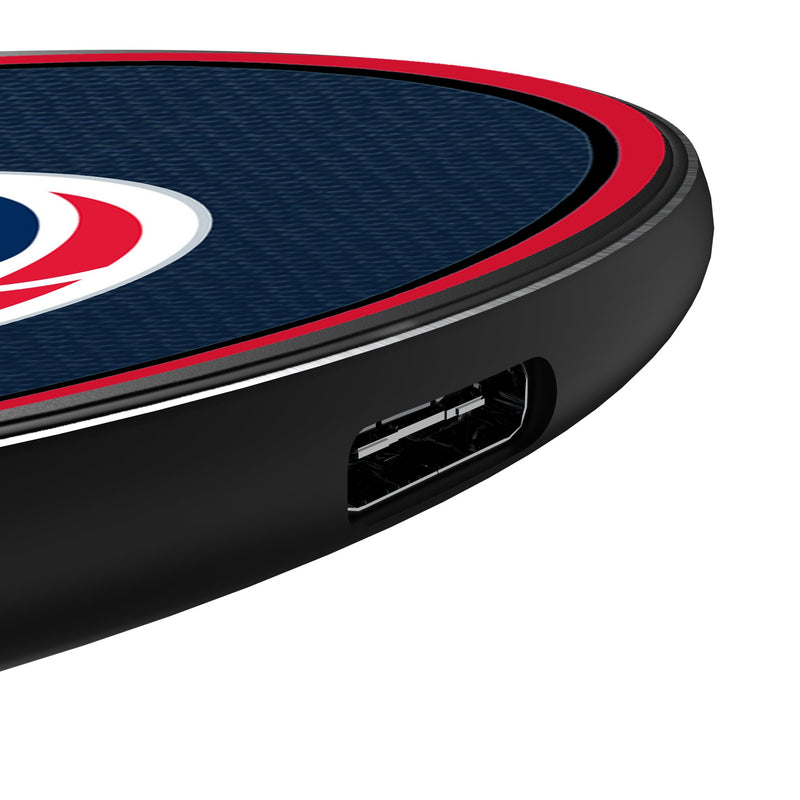 Washington Wizards Personalized Endzone Solid 15-Watt Wireless Charger Detail.Jpg