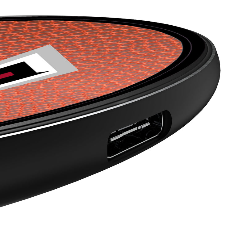 Atlanta Falcons Football 15-Watt Wireless Charger Detail.Jpg