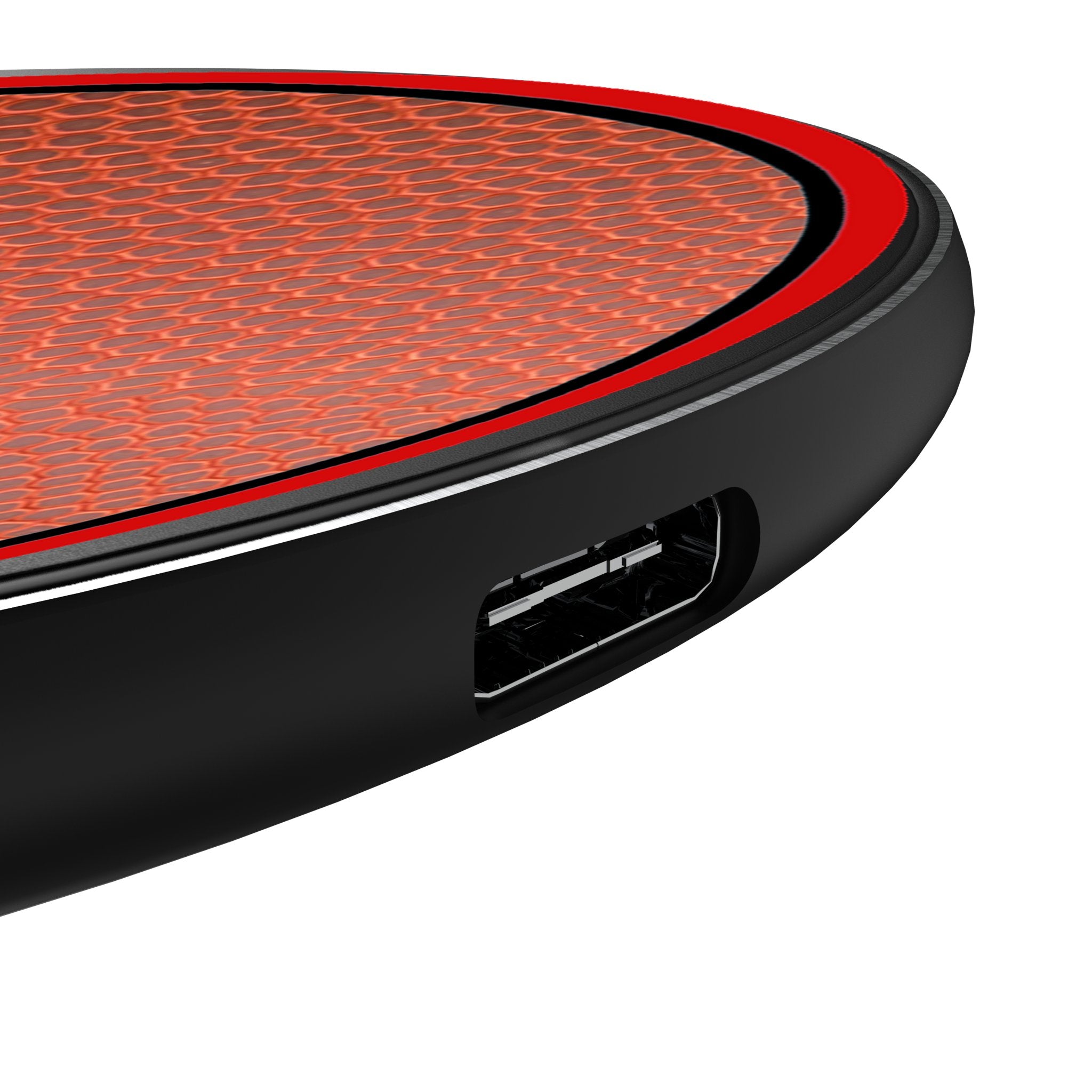 Buffalo Bills Football 15-Watt Wireless Charger Detail.Jpg
