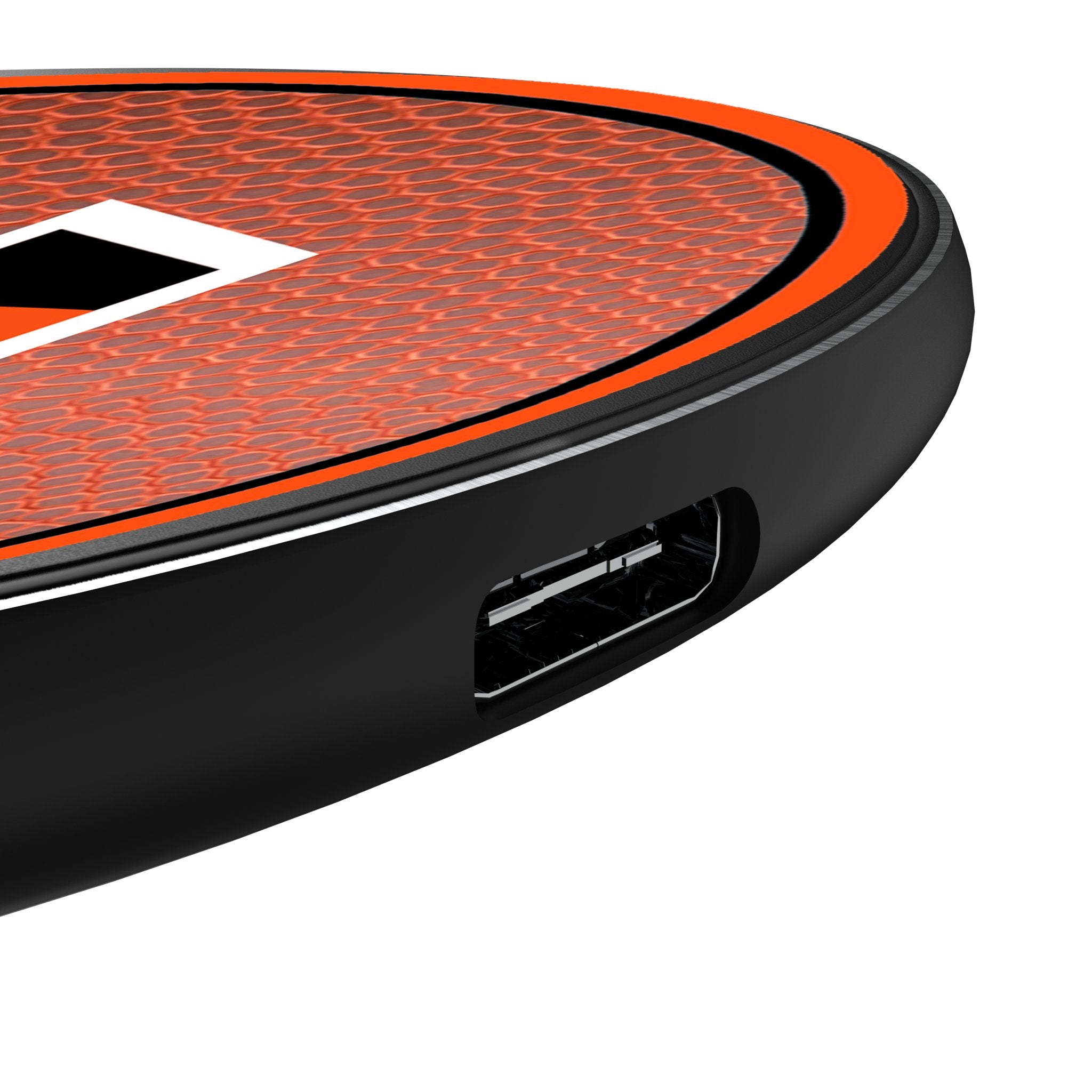 Cincinnati Bengals Football 15-Watt Wireless Charger Detail.Jpg