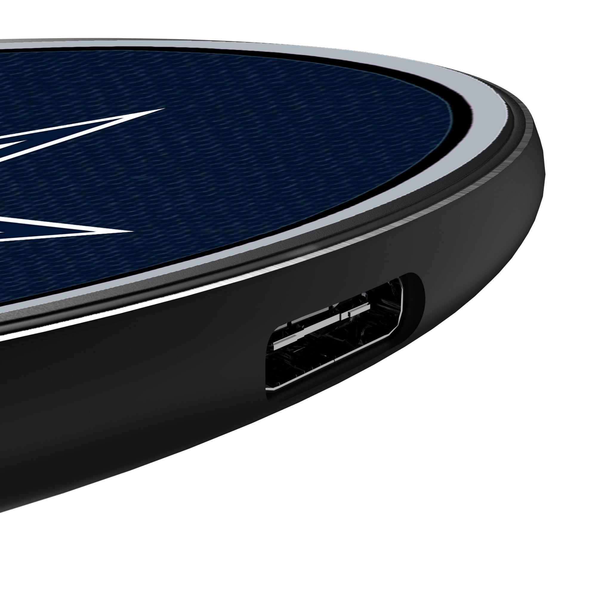 Dallas Cowboys Stripe 15-Watt Wireless Charger Detail.Jpg