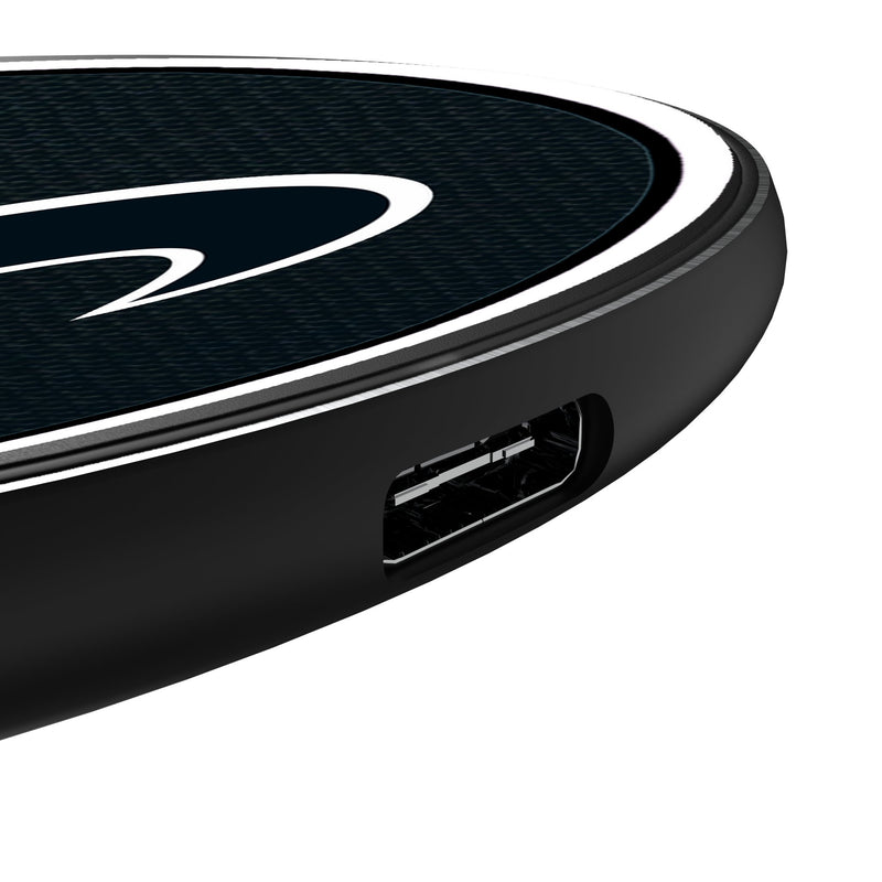 Houston Texans Personalized Endzone Solid 15-Watt Wireless Charger Detail.Jpg