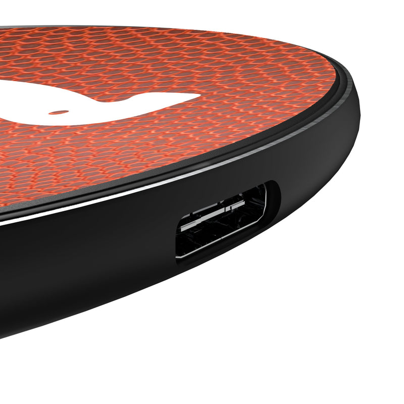 Indianapolis Colts Football 15-Watt Wireless Charger Detail.Jpg