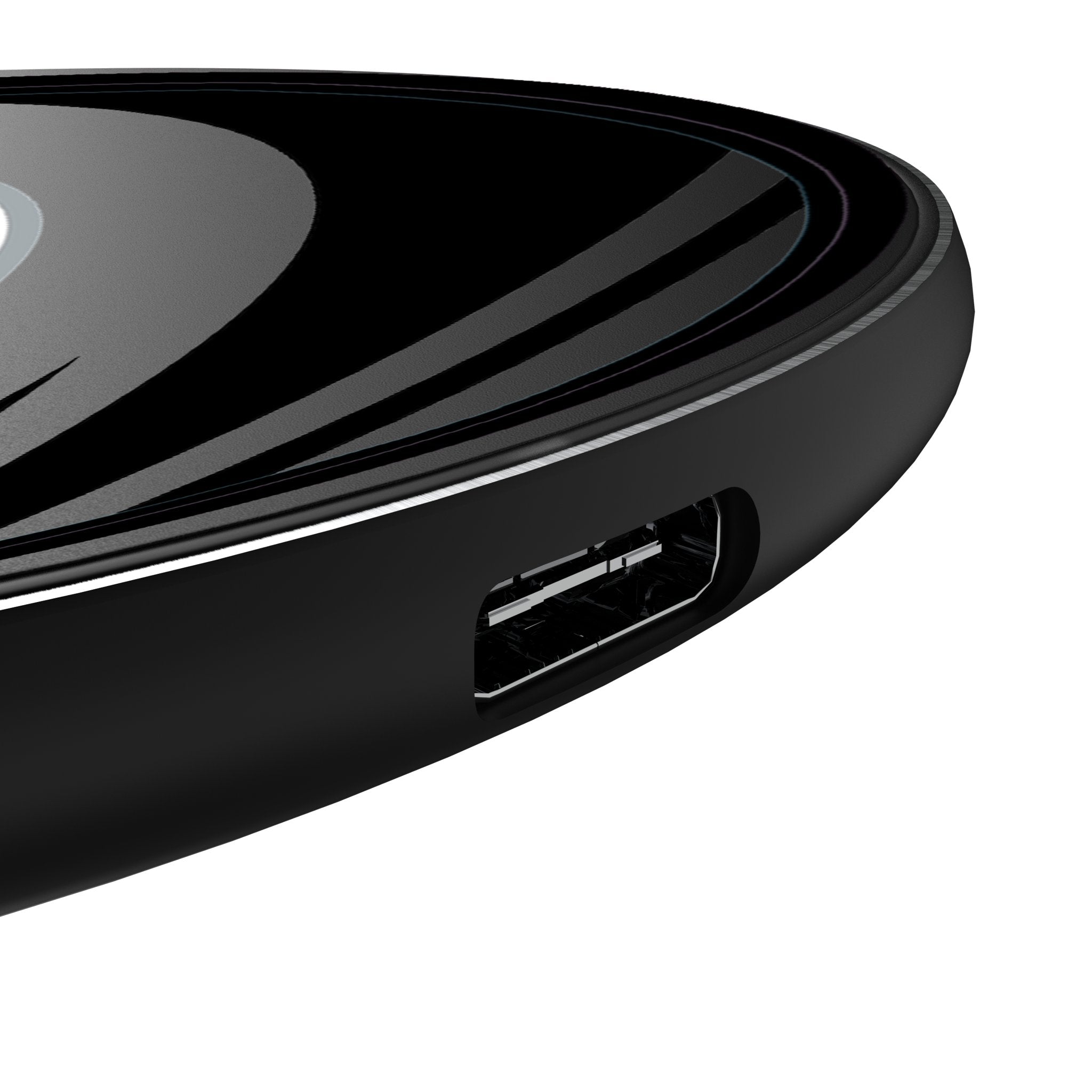 Carolina Hurricanes Monocolor Tilt 15-Watt Wireless Charger Detail.Jpg
