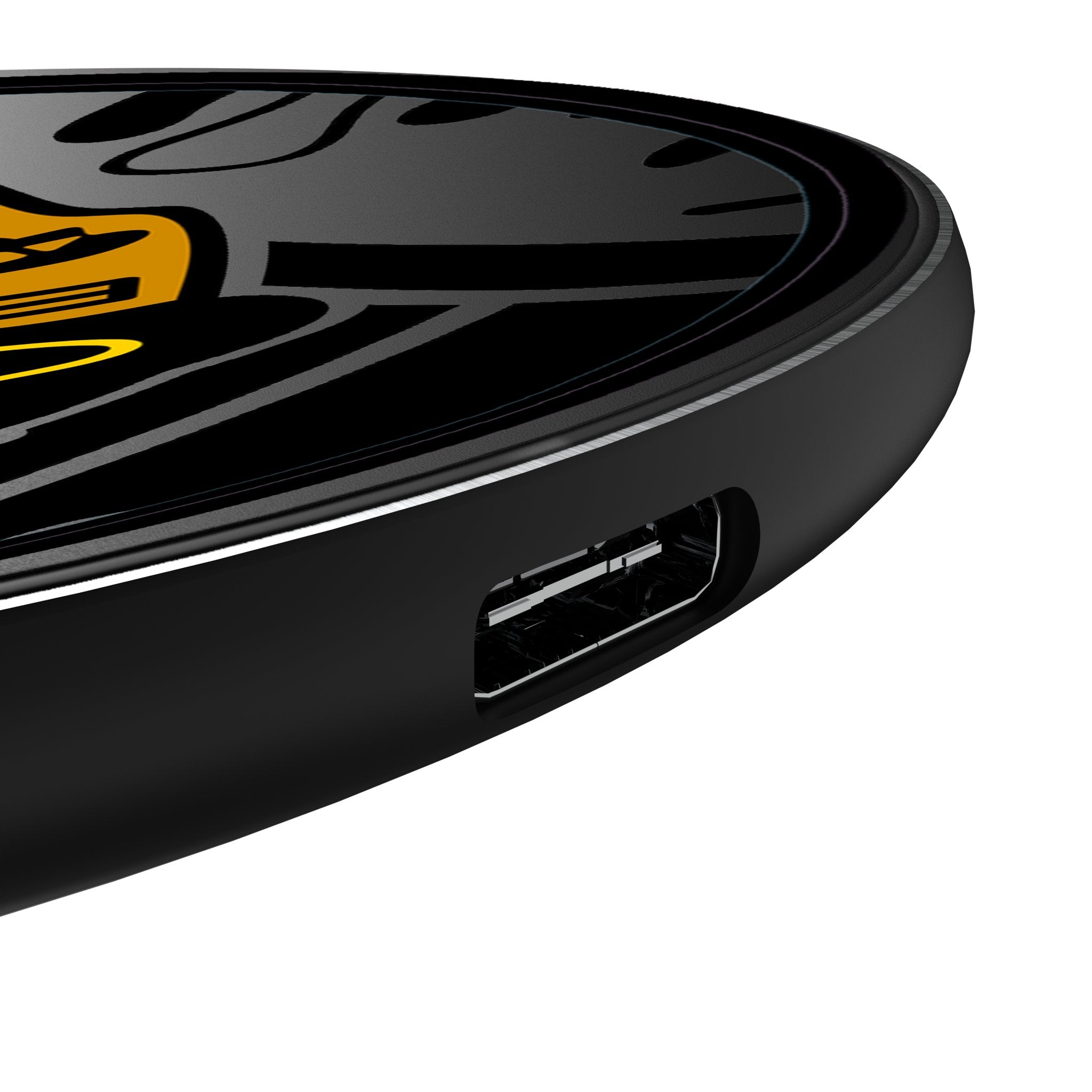 Chicago Blackhawks Monocolor Tilt 15-Watt Wireless Charger Detail.Jpg