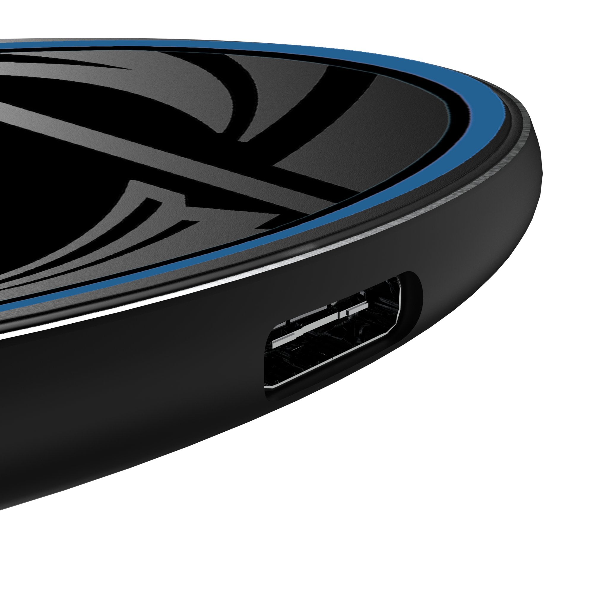 Colorado Avalanche Monocolor Tilt 15-Watt Wireless Charger Detail.Jpg