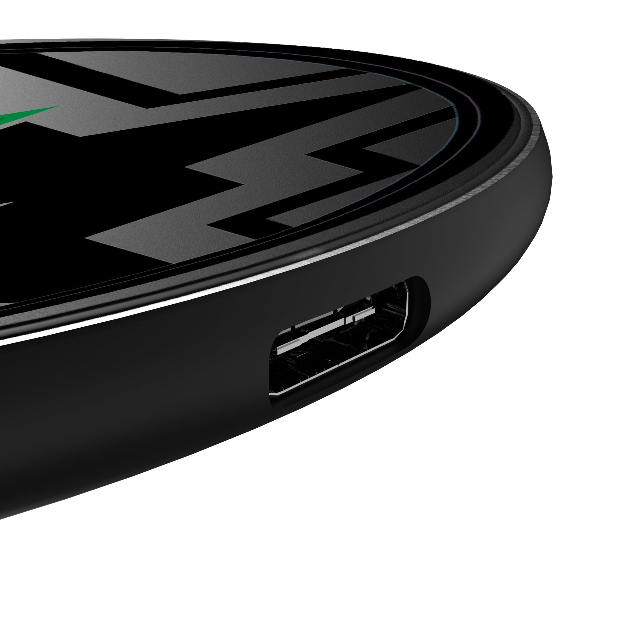 Dallas Stars Monocolor Tilt 15-Watt Wireless Charger Detail.Jpg