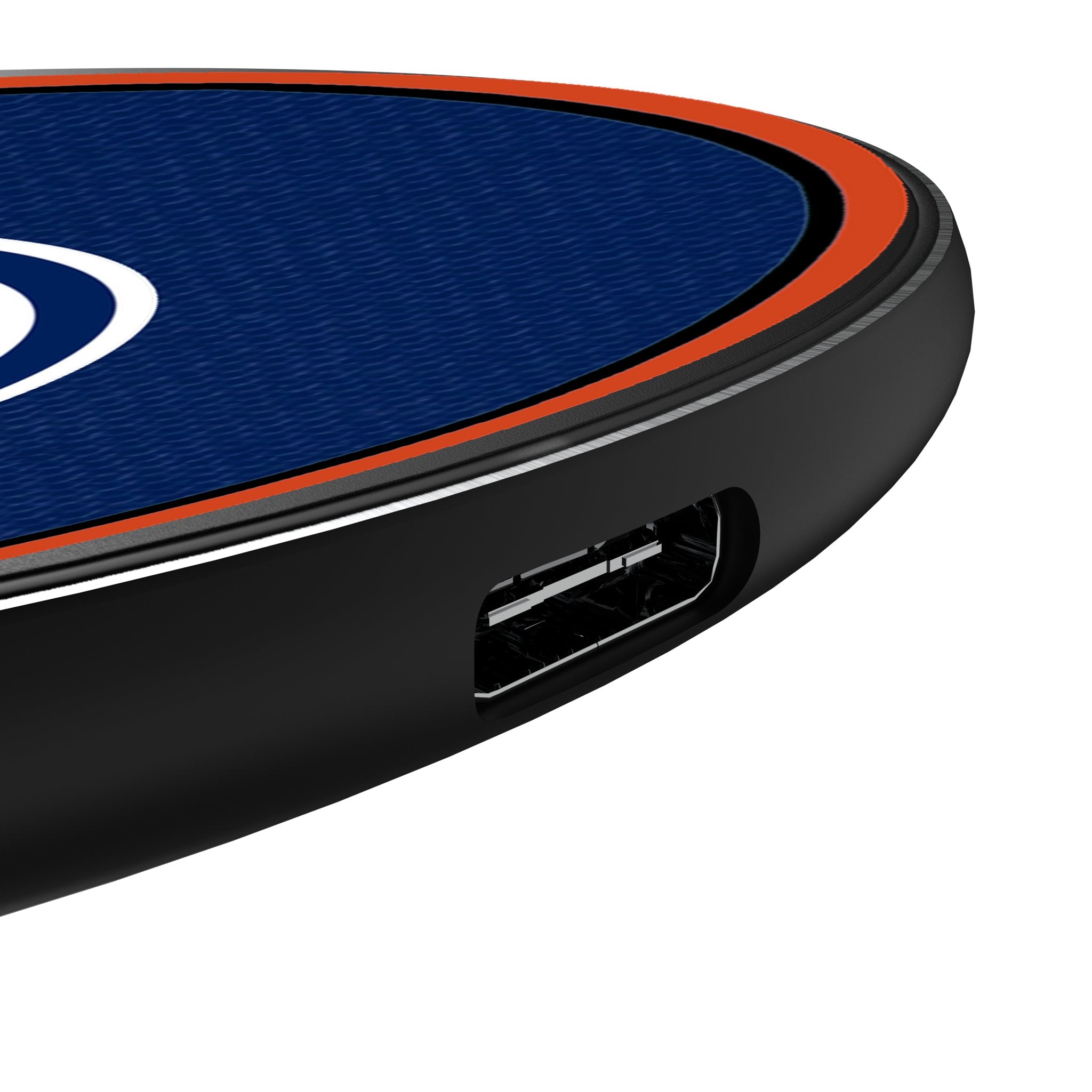 Edmonton Oilers Stripe 15-Watt Wireless Charger Detail.Jpg