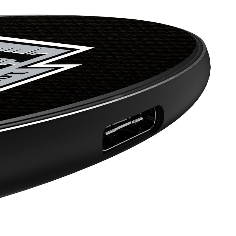 LA Kings Personalized Endzone Solid 15-Watt Wireless Charger Detail.Jpg