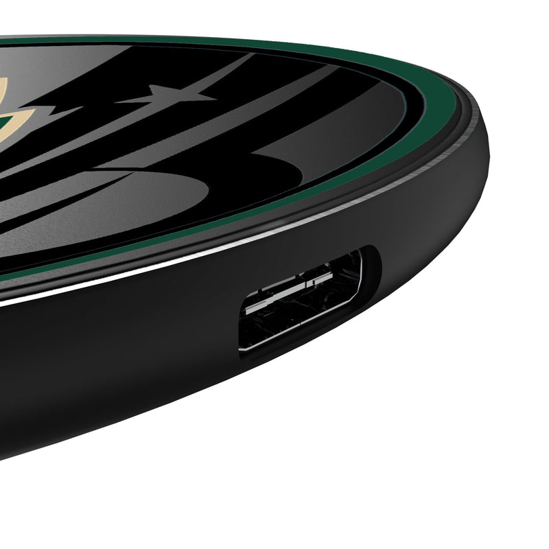 Minnesota Wild Monocolor Tilt 15-Watt Wireless Charger Detail.Jpg