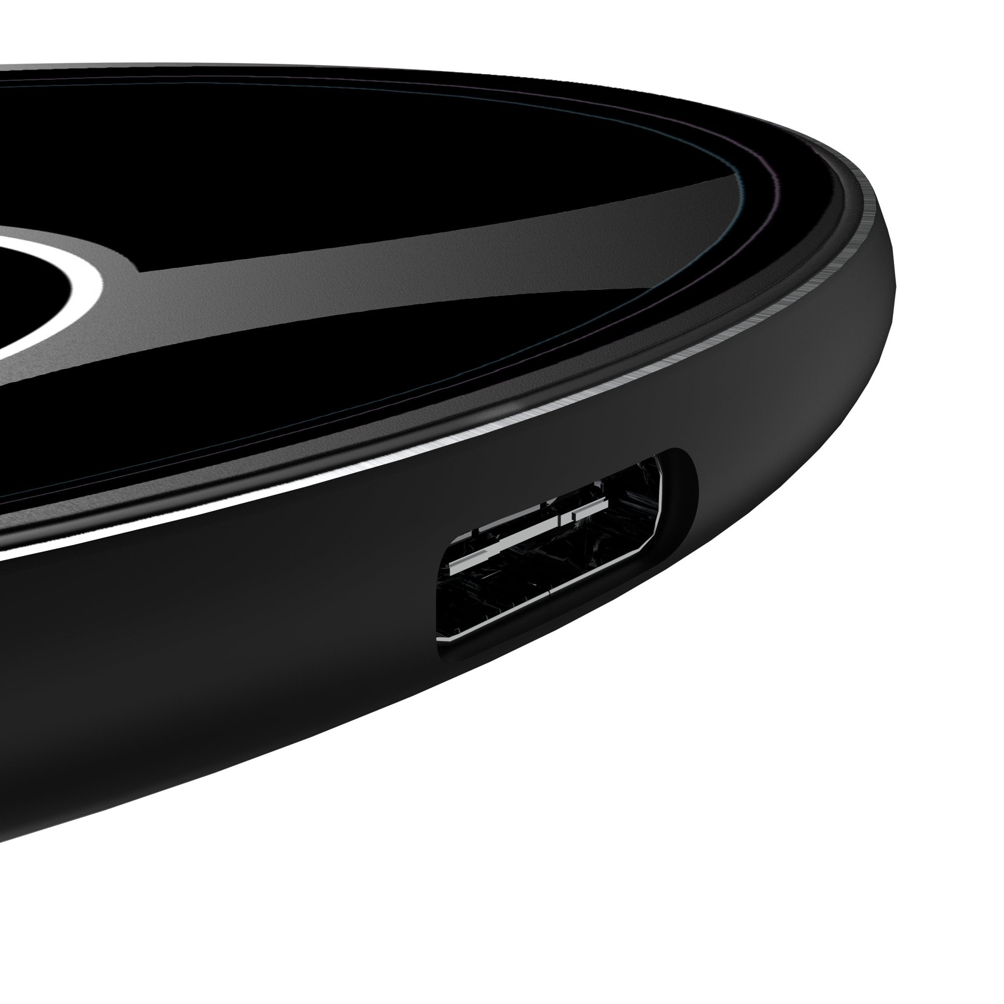 New Jersey Devils Monocolor Tilt 15-Watt Wireless Charger Detail.Jpg