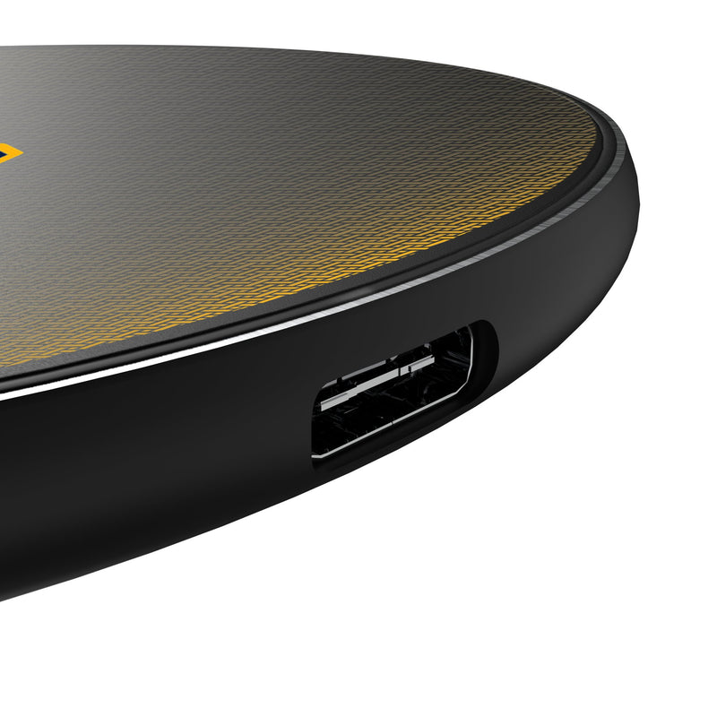 Nashville Predators Linen 15-Watt Wireless Charger Detail.Jpg