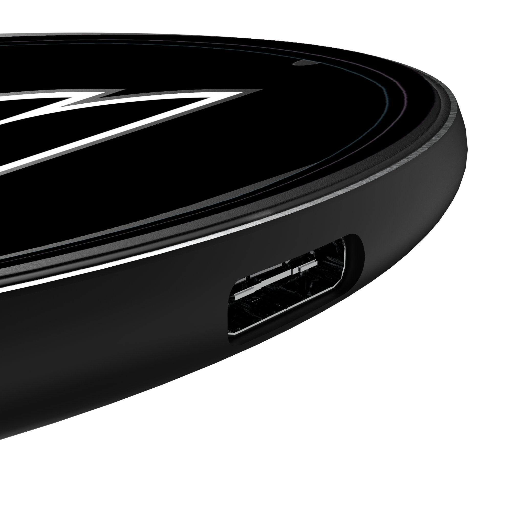 Philadelphia Flyers Monocolor Tilt 15-Watt Wireless Charger Detail.Jpg