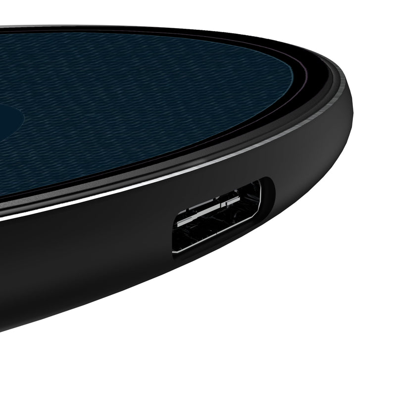 Seattle Kraken Stripe 15-Watt Wireless Charger Detail.Jpg